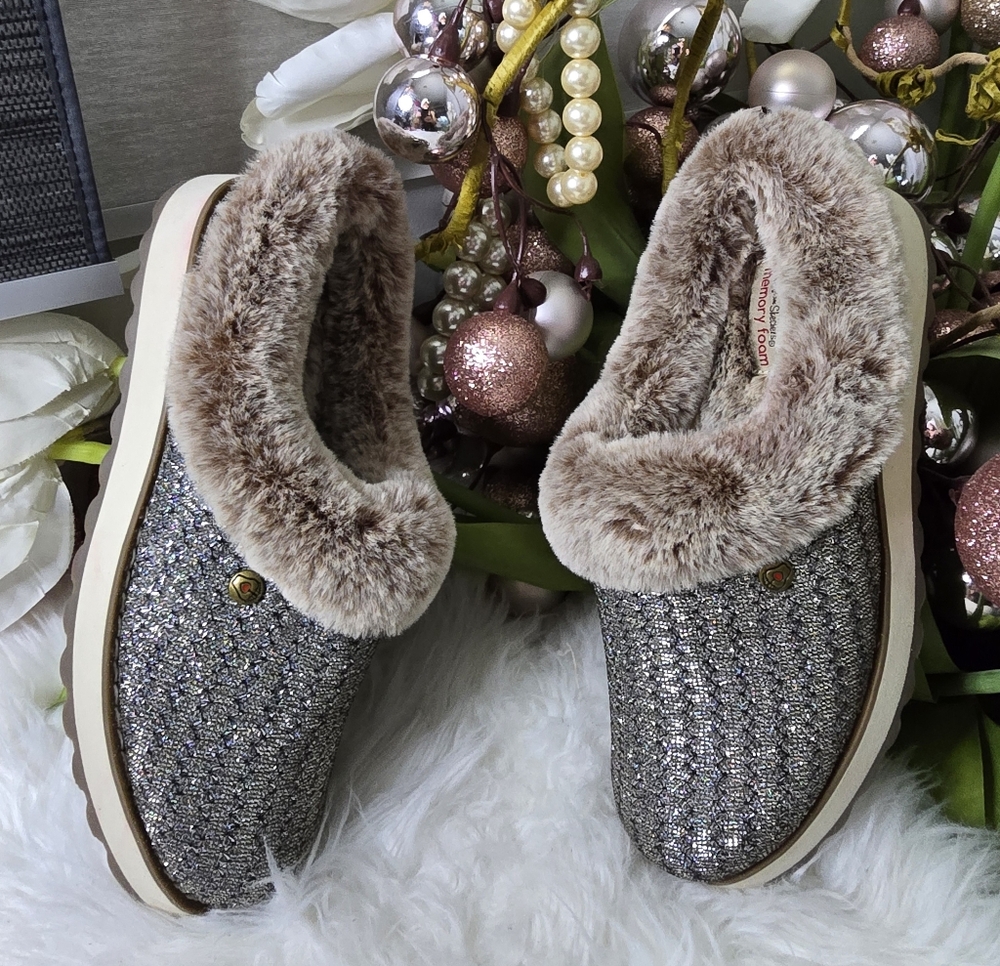 Skechers - Womens Bobs Keepsakes 2.0 - Charm Chateau Shoes size6.5 New